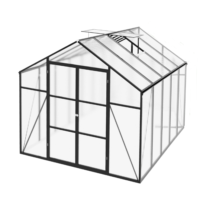 rt-Prefab Insulated Eco-Friend - Polycarbonate Greenhouse Aluminum Frame 评论和价格