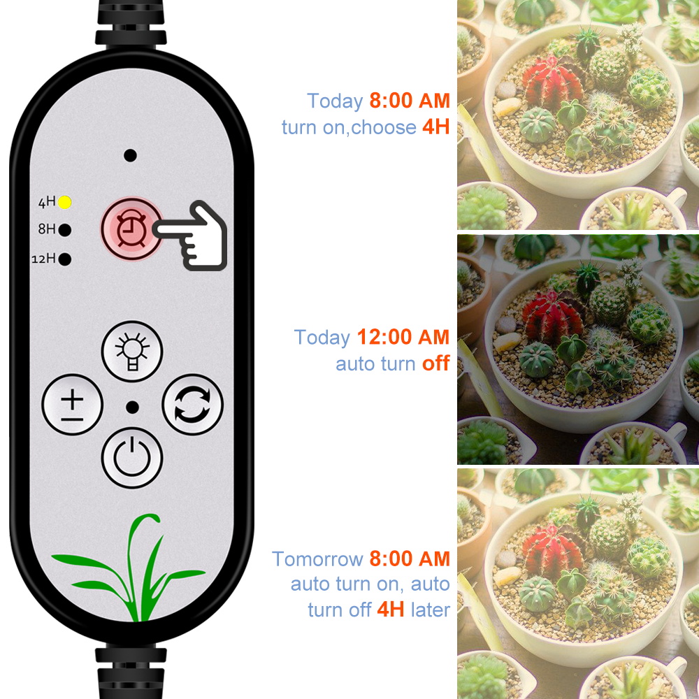 LED Phyto Grow Light Full Spec - Seed Starter Tray Kit With Grow Light 评论和价格