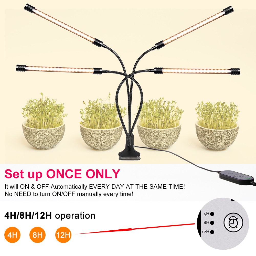 LED Phyto Grow Light Full Spec - Seed Starter Tray Kit With Grow Light 评论和价格