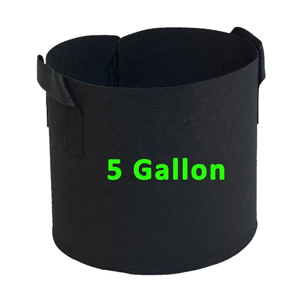 Garden Supplies Fabric Pot 5 G - Plant Nursery Grow Bags Fabric 5 Gallon 评论和价格