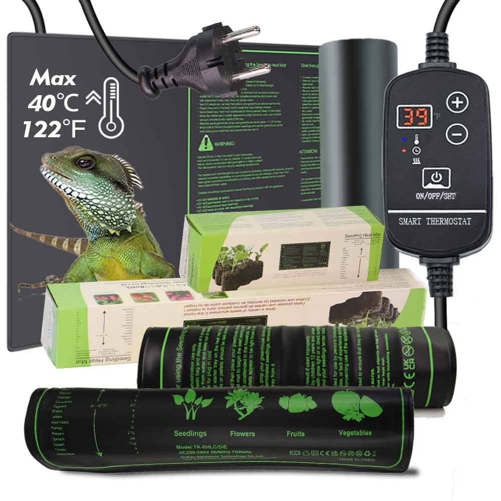 7-100W Plants Heating Pad with - Plant Seedling Heat Mat Waterproof 评论和价格