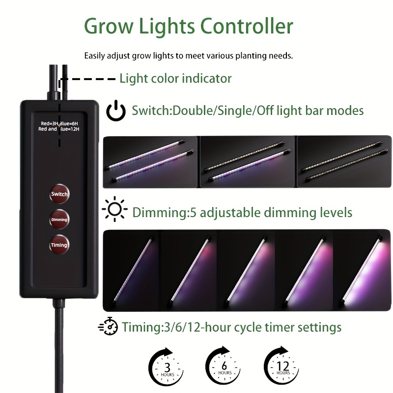 36-Cell Seed Starter Tray W/ G - Seed Starter Tray Kit With Grow Light 评论和价格