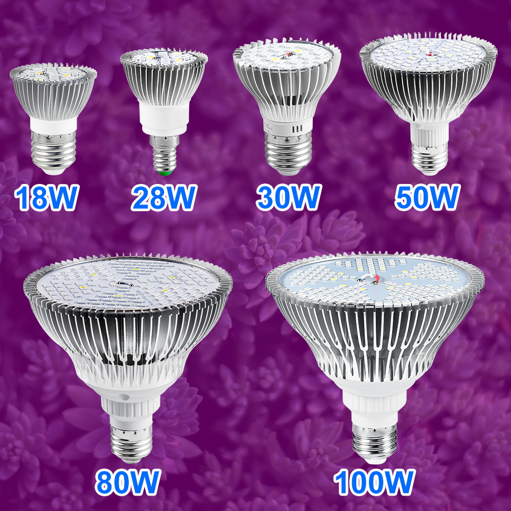 Full Spectrum E27 Plant LED Gr - Seed Starter Tray Kit With Grow Light 评论和价格