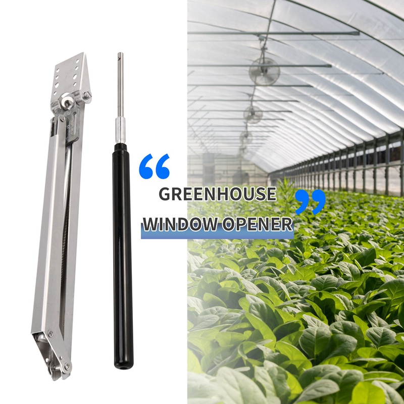 Automatic Aluminum Alloy Green - Automatic Greenhouse Roof Vent Opener Solar 评论和价格