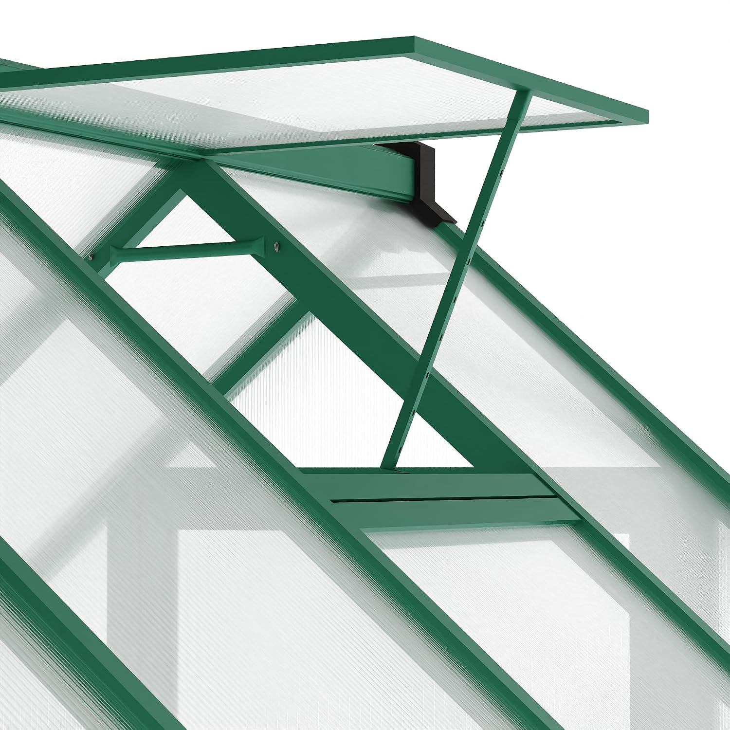 Greenhouse, Polycarbonate Walk - Polycarbonate Greenhouse Aluminum Frame 评论和价格
