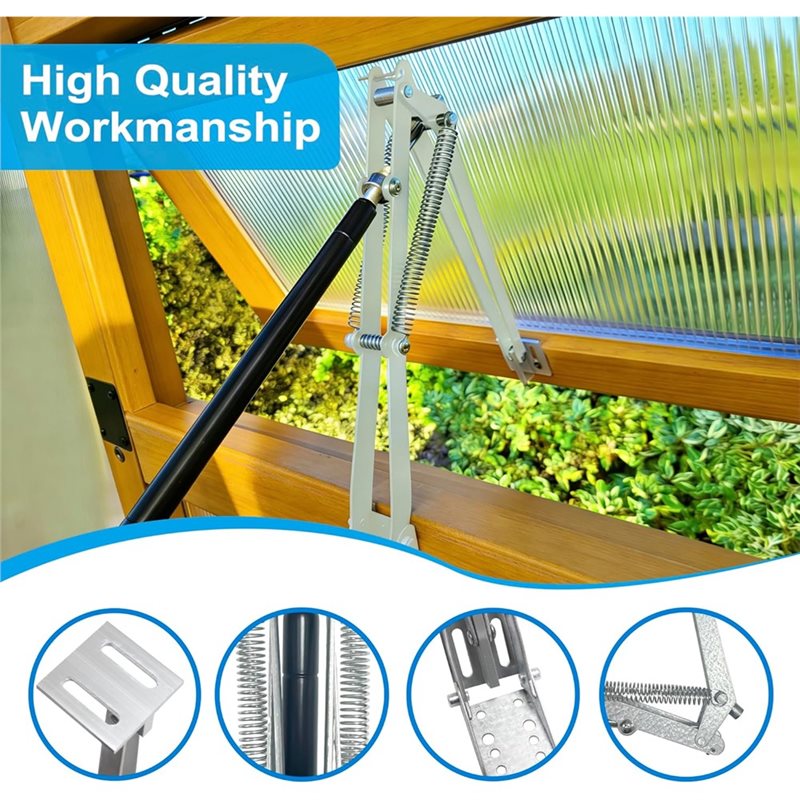 WORTHOWN-Solar Powered Automat - Automatic Greenhouse Roof Vent Opener Solar 评论和价格