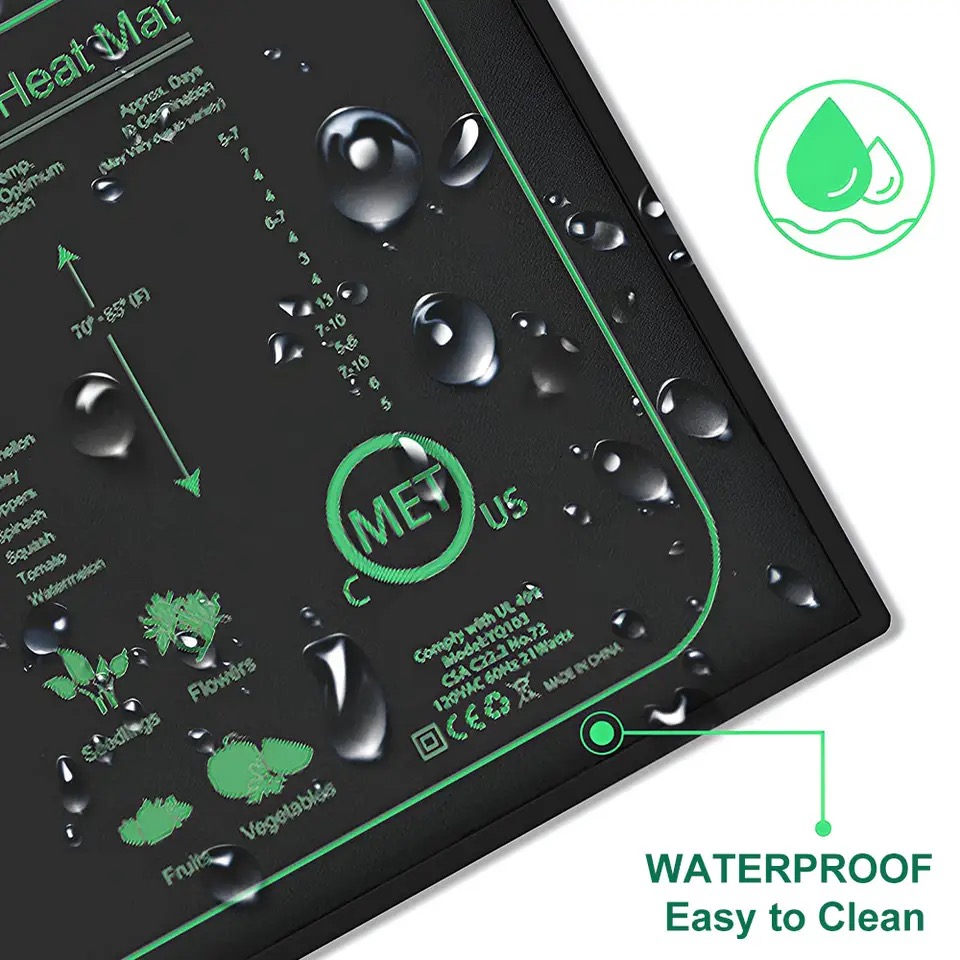 10/25/50CM Seedling Heat Mat I - Plant Seedling Heat Mat Waterproof 评论和价格