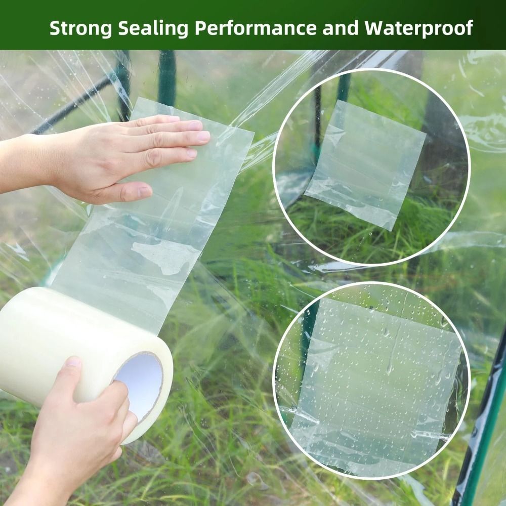 Repair Adhesive Shed Tape 10M  - Greenhouse Repair Tape Uv Resistant 评论和价格